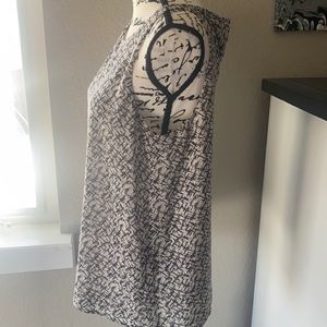 Kensr layered chiffon sleeveless tank blouse M